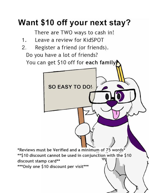 Want $10 off your next stay?